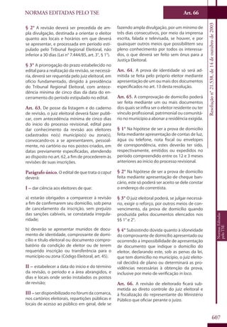 Codigo eleitoral 2012