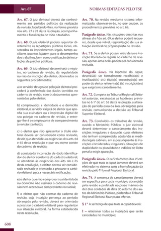 Codigo eleitoral 2012