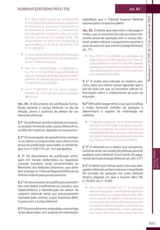 Codigo eleitoral 2012