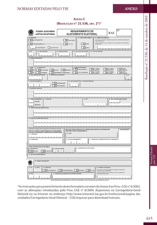 Codigo eleitoral 2012