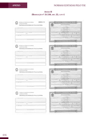 Codigo eleitoral 2012