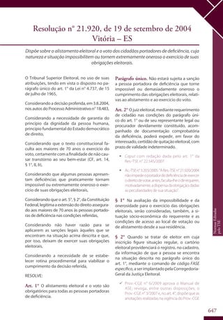 Codigo eleitoral 2012