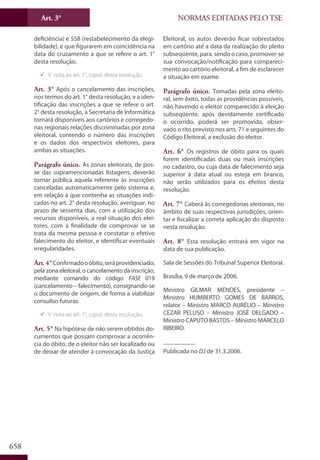 Codigo eleitoral 2012