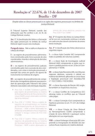 Codigo eleitoral 2012