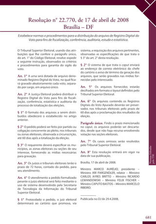 Codigo eleitoral 2012