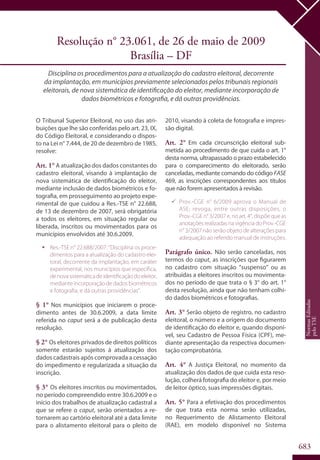 Codigo eleitoral 2012