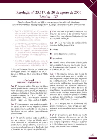 Codigo eleitoral 2012