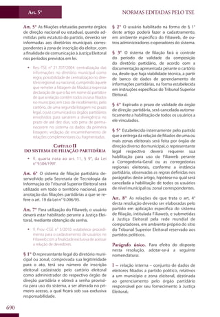 Codigo eleitoral 2012