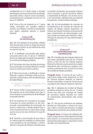 Codigo eleitoral 2012