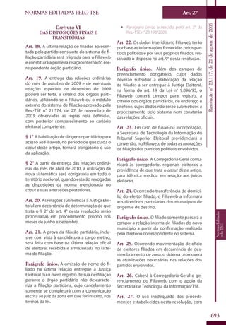 Codigo eleitoral 2012