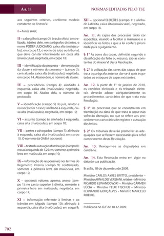 Codigo eleitoral 2012