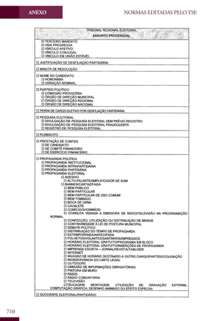 Codigo eleitoral 2012