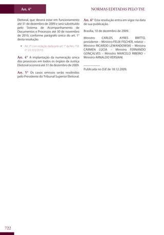 Codigo eleitoral 2012