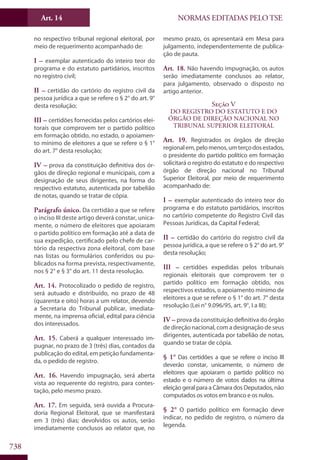 Codigo eleitoral 2012