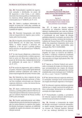 Codigo eleitoral 2012