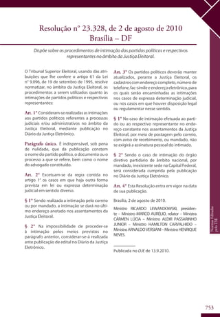 Codigo eleitoral 2012