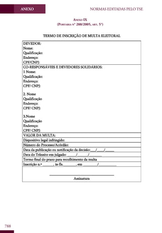 Codigo eleitoral 2012