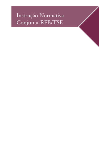 Codigo eleitoral 2012