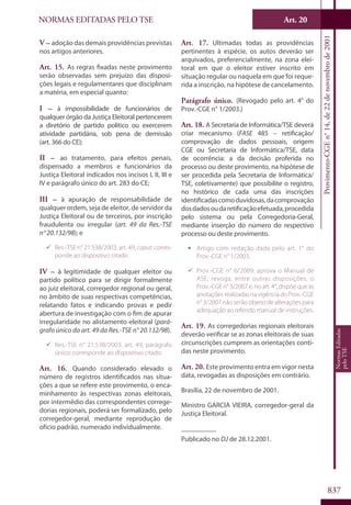 Codigo eleitoral 2012