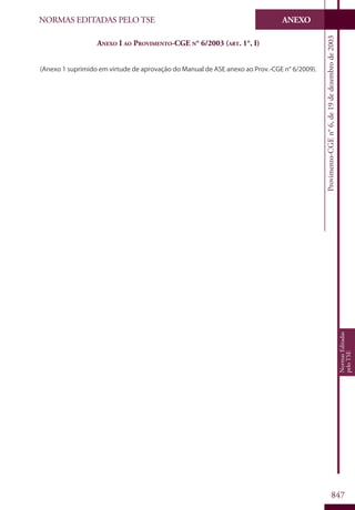 Codigo eleitoral 2012