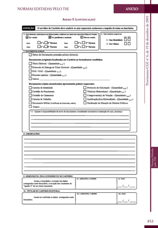 Codigo eleitoral 2012