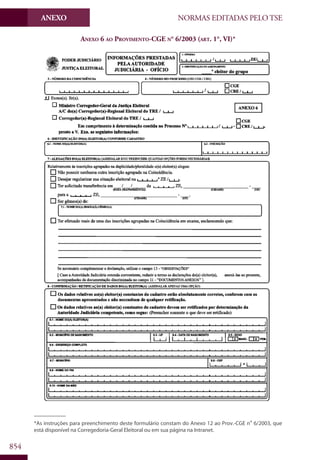 Codigo eleitoral 2012