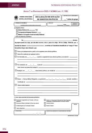 Codigo eleitoral 2012