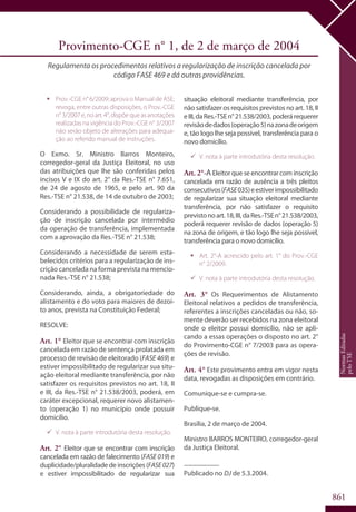 Codigo eleitoral 2012