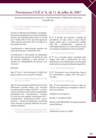 Codigo eleitoral 2012