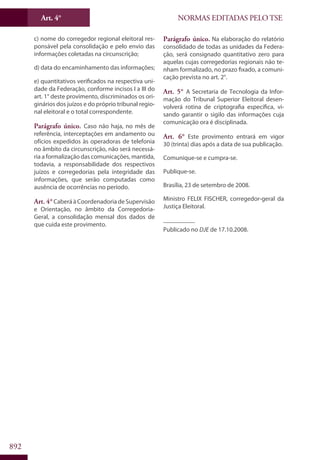 Codigo eleitoral 2012