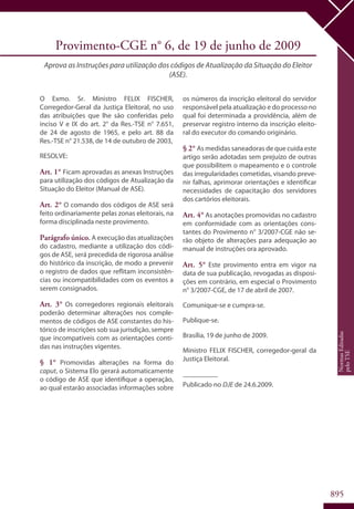 Codigo eleitoral 2012