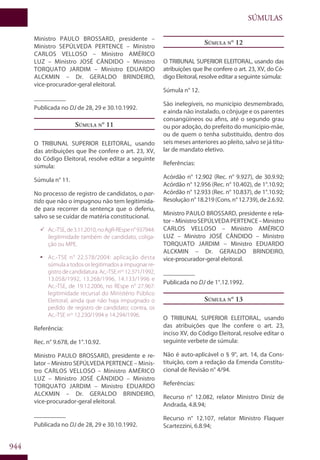 Codigo eleitoral 2012