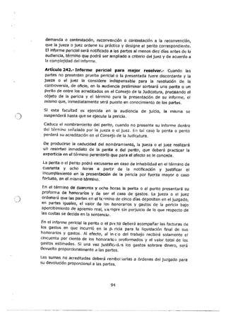 Código Orgánico General de Procesos