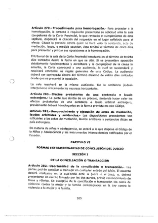 Código Orgánico General de Procesos