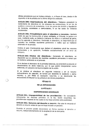 Código Orgánico General de Procesos