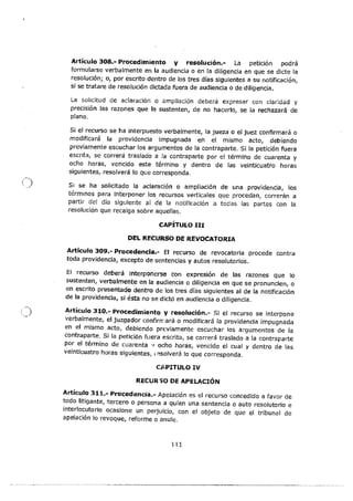 Código Orgánico General de Procesos