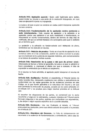 Código Orgánico General de Procesos