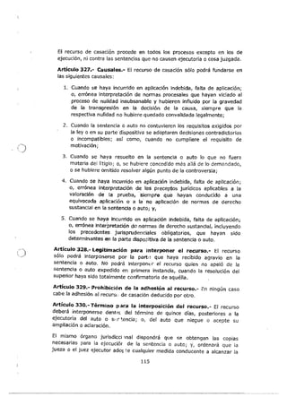 Código Orgánico General de Procesos
