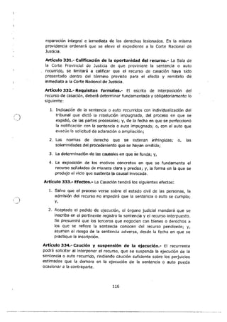 Código Orgánico General de Procesos
