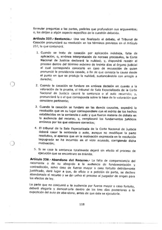 Código Orgánico General de Procesos