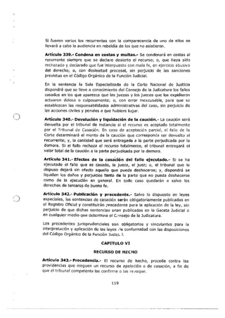 Código Orgánico General de Procesos