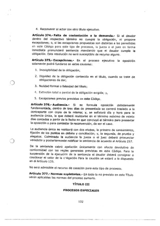 Código Orgánico General de Procesos