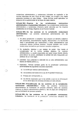 Código Orgánico General de Procesos