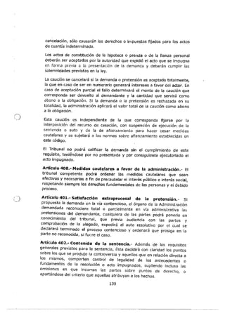 Código Orgánico General de Procesos