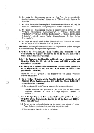 Código Orgánico General de Procesos