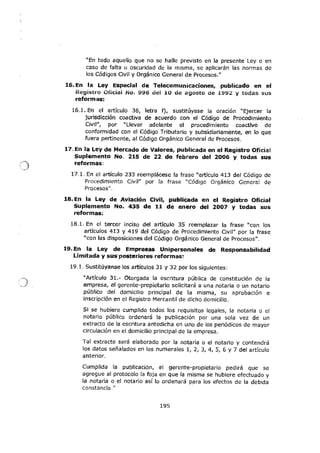 Código Orgánico General de Procesos