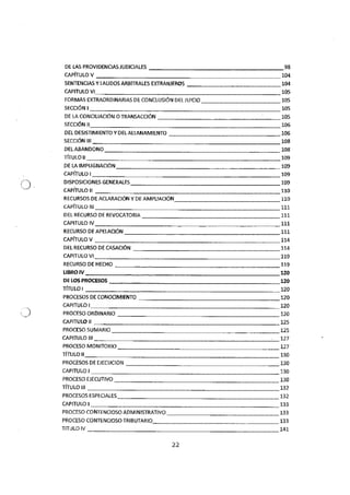 Código Orgánico General de Procesos