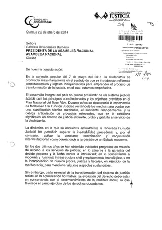 Código Orgánico General de Procesos