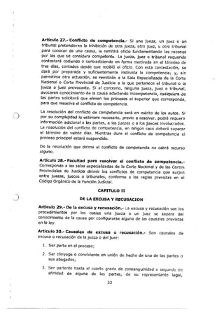 Código Orgánico General de Procesos