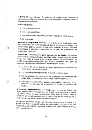 Código Orgánico General de Procesos